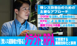 【情シス経験者が語る】クラウドとRPAで実現する業務効率化と事例